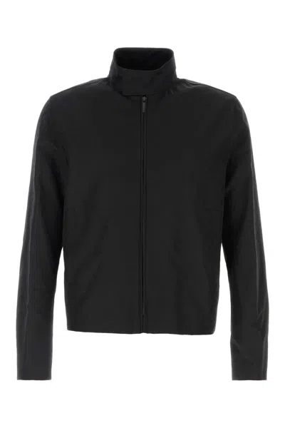 Gucci Black Gg Cotton Jacket