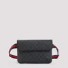 Gucci Gg Textile Belt Bag Men In Black