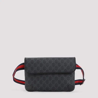 GUCCI MEN BLACK GG CROSSBODY BAG, ONESIZE LUXURY CROSSBODY BAGS FOR MEN DARVEYS