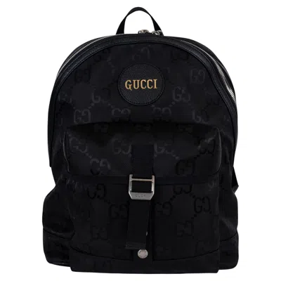 Pre-owned Gucci Black Gg Econyl Off The Grid Backpack Bag