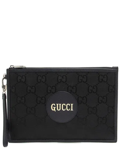 Gucci Black Gg Econyl Off The Grid Long Pouch (authentic Pre-loved)