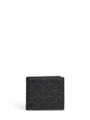 Gucci Black Gg Emblem Bi-fold Wallet In Black