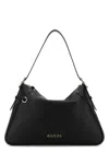 Gucci Gg Emblem Shoulder Bag Medium Size In Black