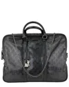 Gucci Black Gg Imprime Coated Canvas Briefcase Monogram Briefcase (authentic  Pre-loved) In Gray