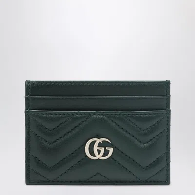 Gucci Black Gg Marmont Card Holder