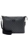 Gucci Black Gg Supreme Canvas Retro Messenger (authentic Pre-loved)