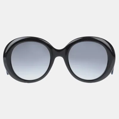 Pre-owned Gucci Black Gg0139s Oval Sunglasses