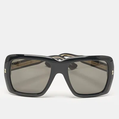 Pre-owned Gucci Black Gg0366s Square Sunglasses