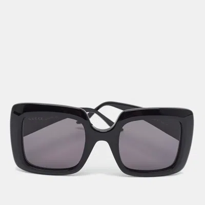 Pre-owned Gucci Black Gg0896s Frame Square Sunglasses