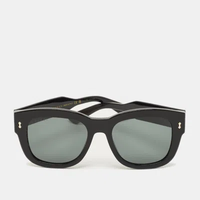 Pre-owned Gucci Black Gg1110s Square Sunglasses