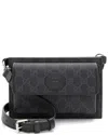Gucci Black, Grey Coated Canvas & Leather Flap Pocket Belt Bag (authentic Pre-  Loved)