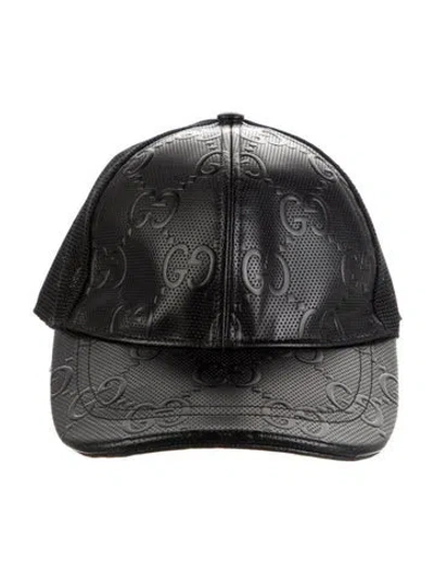 Pre-owned Gucci Black  Baseball Hat