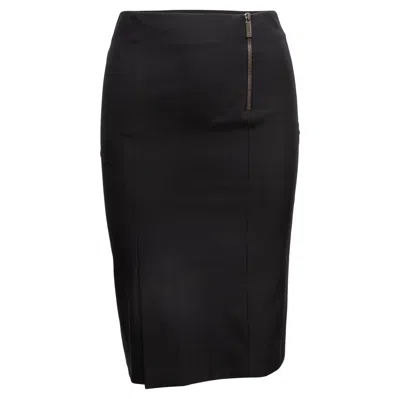 Pre-owned Gucci Black  Knee-length Pencil Skirt Size It 38
