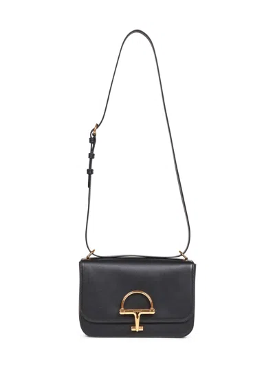 GUCCI BLACK GUCCI SIENA SMALL SHOULDER BAG
