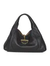 Gucci Black  Softbit Maxi Shoulder Bag