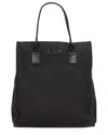 Gucci Black Ssima Canvas & Leather Tote