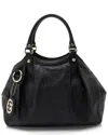 Gucci Black Ssima Leather Sukey Medium Tote (authentic Pre-loved) In Black