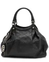 Gucci Black Ssima Leather Sukey Medium Tote (authentic Pre-loved) In Black