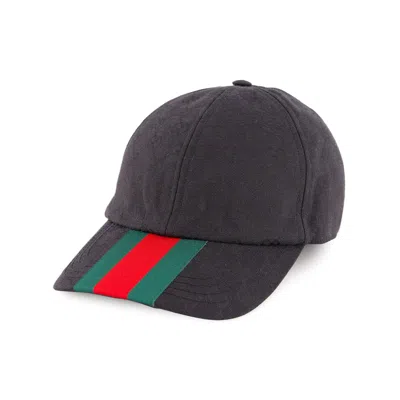 GUCCI GUCCI BLACK HATS MEN