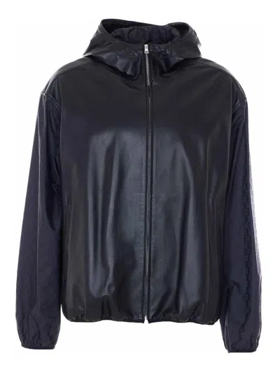 Gucci Black Hooded Bomber