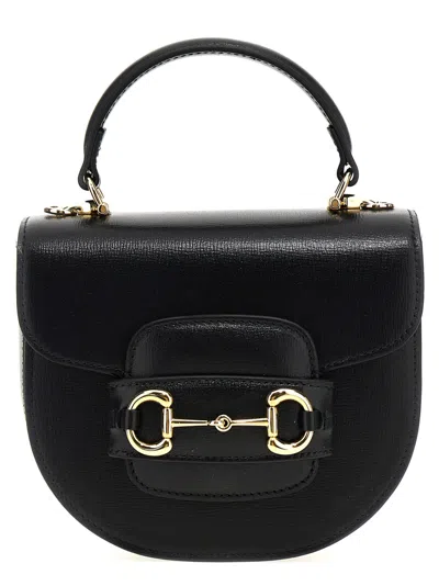 Gucci Black Horsebit 1955 Mini Handbag