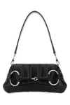 Gucci Mini Chain Shoulder Handbag In Black