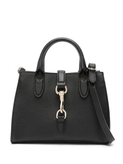 Gucci Black Horsebit Tote Bag