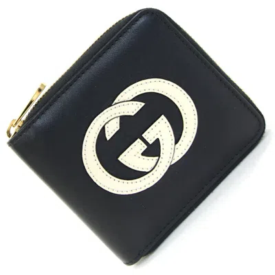 Pre-owned Gucci Black Ivory Leather Wallet (bi-fold) ()