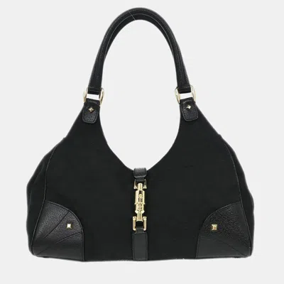 Pre-owned Gucci Black Jackie Handbag