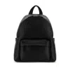 Gucci Jumbo Leather Gg Backpack With Adjustable Straps In Black