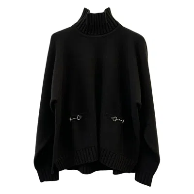 GUCCI GUCCI BLACK KNITWEAR WOMEN
