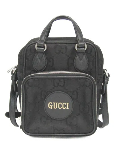 Gucci Black Leather