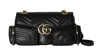 Gucci Gg Marmont Shoulder Bag In Black