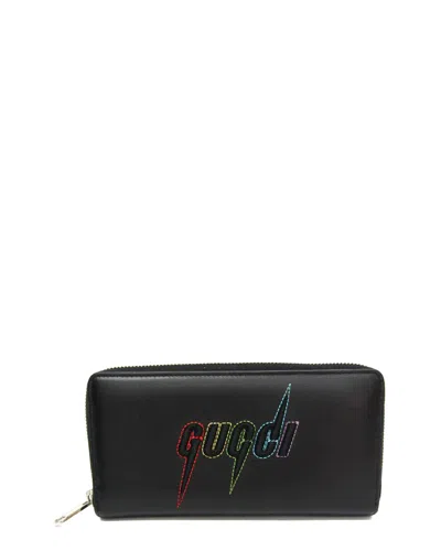 Gucci Black Leather Bi-fold Wallet (authentic Pre-loved)