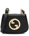 Gucci Black Leather Blondie Card Case On Strap (authentic Pre-loved)