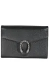 Gucci Black Leather Dionysus Chain Wallet (authentic Pre-loved) In Black