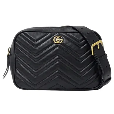 Pre-owned Gucci Black Leather Fanny Pack Sling Bag ()