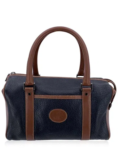 GUCCI GUCCI BLACK LEATHER HANDBAG (AUTHENTIC PRE-LOVED)