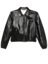 Gucci Leather Jacket In Black