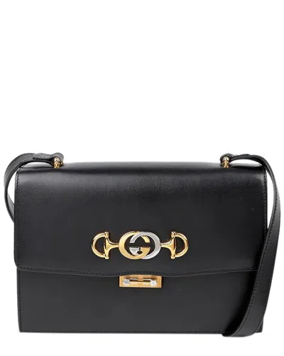 Gucci Black Leather Jumi Small Shoulder Crossbody (authentic Pre-loved)