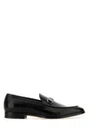 Gucci Black Jordan Loafers In Black