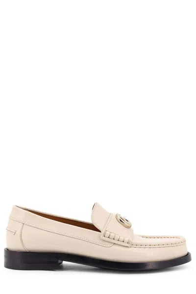 Gucci Black Leather Loafers
