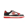 Gucci Mac 80 Fabric And Leather Sneakers In Black