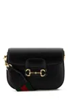 Gucci Black Leather Mini Horsebit 1955 Crossbody Bag