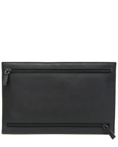 Gucci Black Leather Pouch (authentic Pre-loved)