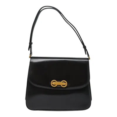 Pre-owned Gucci Black Leather Shoulder Bag ()