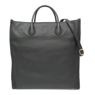 Pre-owned Gucci Black Leather Shoulder Bag Tote Bag ()
