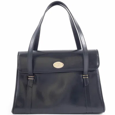 Pre-owned Gucci Black Leather Shoulder Bag Tote Bag ()