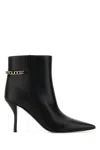 Gucci Leather Signoria Ankle Boots