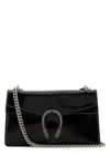 Gucci Black Leather Small Dionysus Shoulder Bag In Black